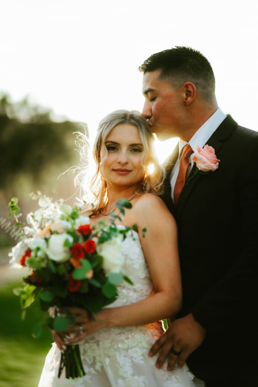 Wedding venue detail shot