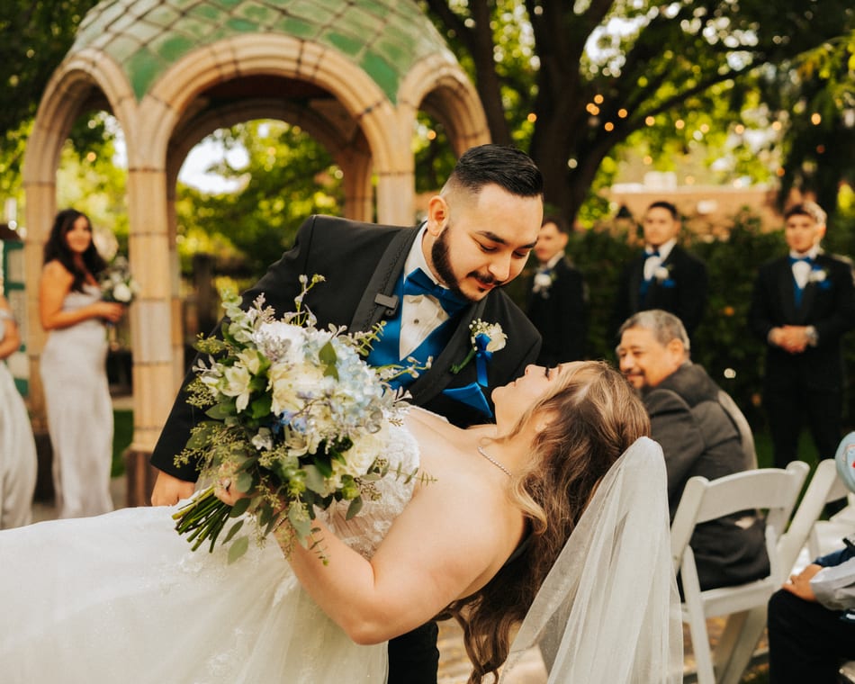 Bridal portrait, natural light