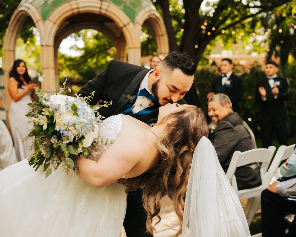 Editorial wedding portrait