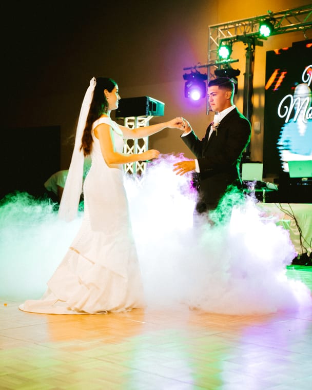 Wedding reception detail