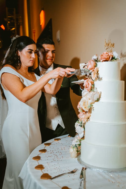 Wedding reception detail