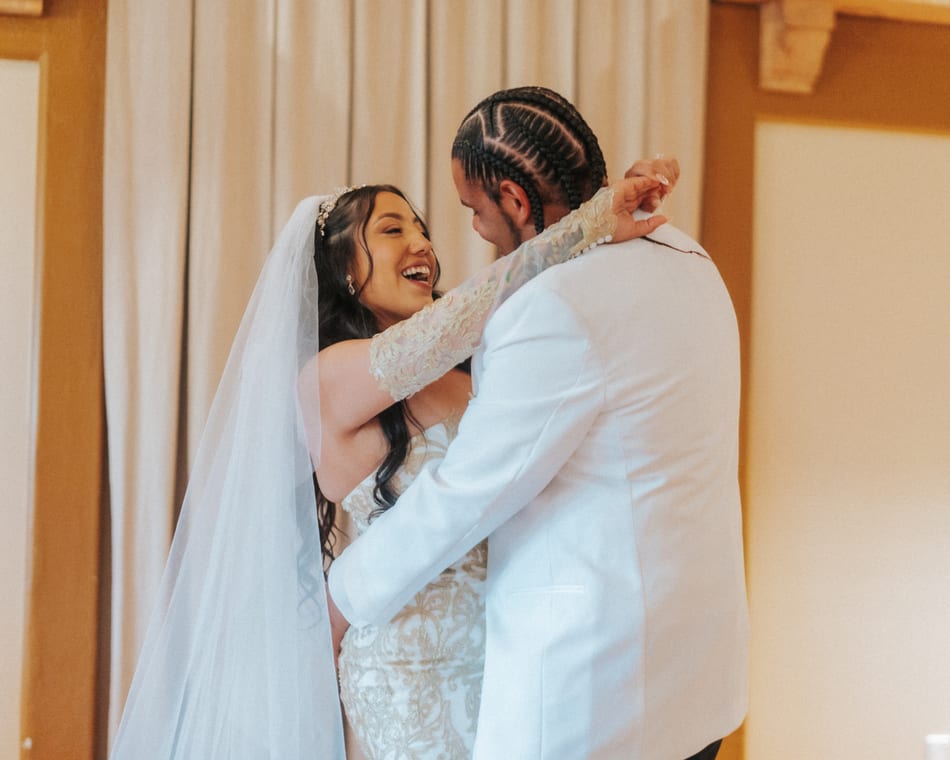Bridal portrait, natural light